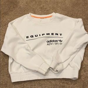 Adidas cropped sweatshirt